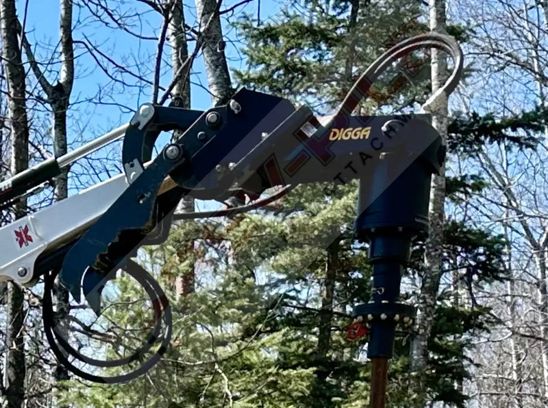 Load image into Gallery viewer, 12 Als / Ads - 000 Ft-Lbs 3500Psi Gimbal Mount No Halo Screw Pile Drives
