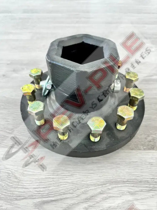 2.5’’ Hex To 12 Bolt Flange - Low Profile For Mm-10K Drives Adaptors