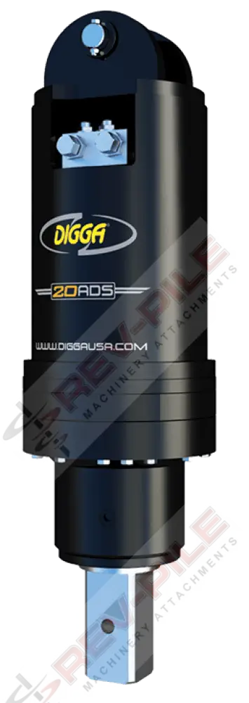 20 Als / Ads - 000 Ft-Lbs 3500Psi Standard Hood With Top Ears No Halo Screw Pile Drives