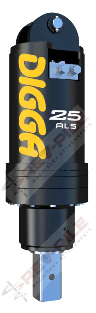 Load image into Gallery viewer, 25 Als / Ads - 000 Ft-Lbs 3000 Psi Standard Hood With Top Ears No Halo Screw Pile Drives
