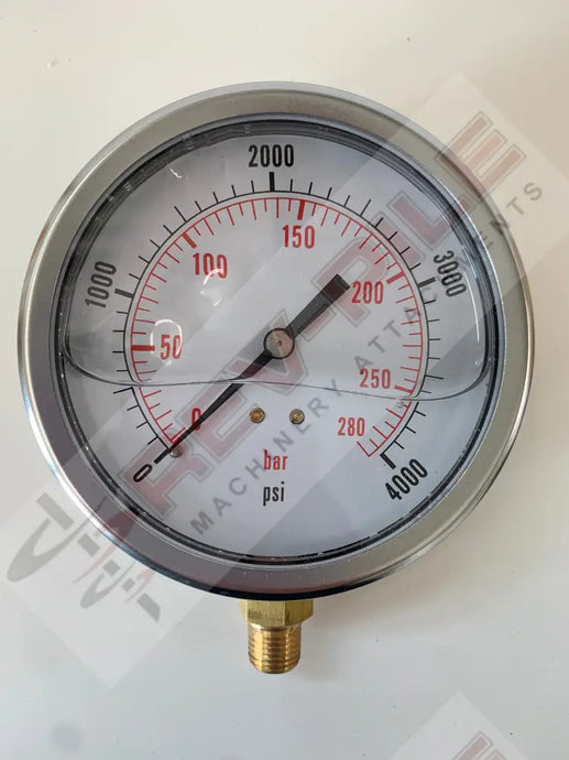 liquid filled gauge - rev-pile inc. 