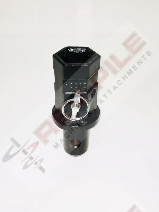 2" hex to 2-9/16" round auger adaptor