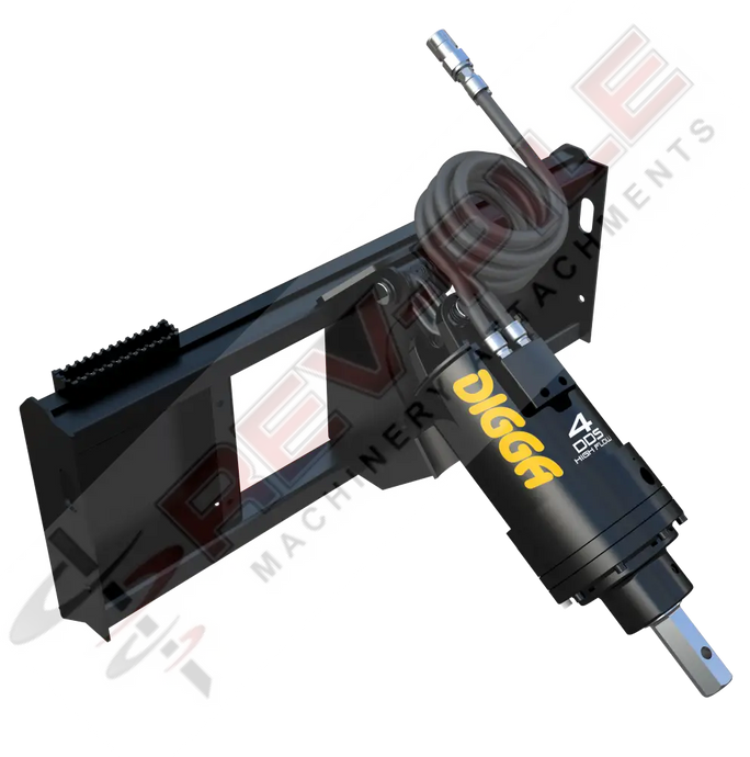 drilling drive for skid steer by digga