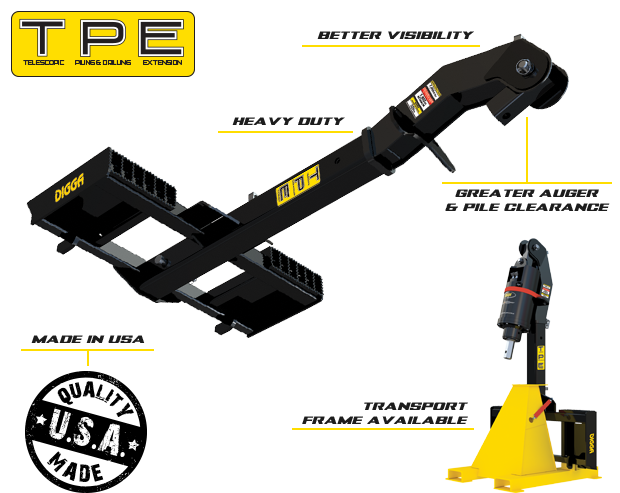 Rev-Pile Digga TPE Skid Steer