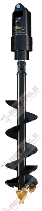 Micro Excavators Auger Drives - 650 Lbs To 2T Drilling Drive