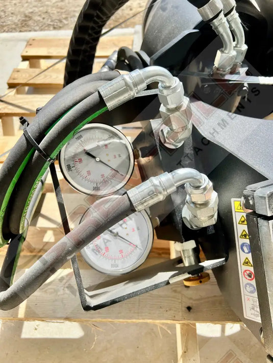 Pressure Gauge 4000 PSI torque measure – Rev-Pile Inc. 